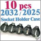 10 x Battery Button Cell Socket Holder Case CR2032 2025