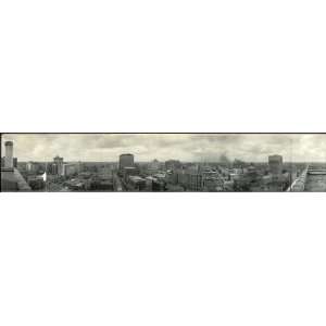  Panoramic Reprint of City of Houston taken from the top of 