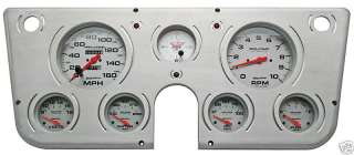 67 72 CHEVY TRUCK BILLET GUAGE PANEL AUTOMETER GUAGES  