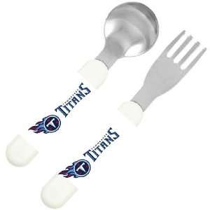  Tennessee Titans Stainless Steel Fork and Spoon Set Baby