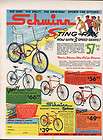 1965 Schwinn Bicycles Bikes Sting Ray Typhoon Racer AD  
