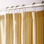 Buttercream Stripe Shower Curtain  