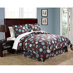 Dot Com 7 piece Comforter Set  