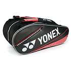 Yonex Pro Racquet 9 Pack Black Red Tennis Bag
