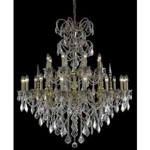  Elegant Lighting 9724G44FG/RC chandelier