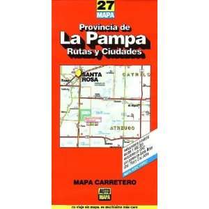  La Pampa Province Map, Argentina (Spanish Edition 