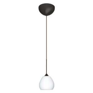 Besa 1XC 560507 Tay Tay Pendant   4.125W inches Color   Bronze/Opal 
