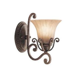  Kichler Lighting 6857CZ Cottage Grove Wall Sconce, Carr 