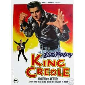  King Creole Elvis Presley Poster 