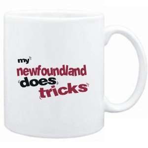  Mug White  MY Newfoundland DOES TRICKS  Dogs