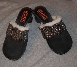 girls shoes michael kors clogs size 13 m  