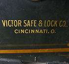 Victor Antique Safe Decal, Emblem, Inner Door Sticker, Reproduction 
