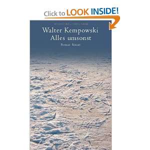  Alles umsonst Roman (9783813502640) Walter Kempowski 