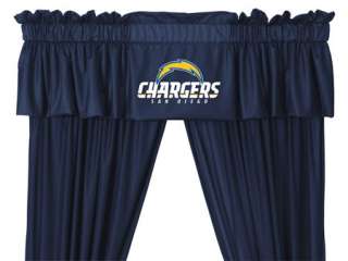 nEw SAN DIEGO Chargers CURTAINS/Drapes+VALANCE Sports  