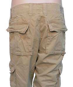 Lucky Brand Jeans Mens Khaki Cargo Pants  