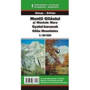  Gilaului Mountains (Romania) 150,000 Hiking Map DIMAP 