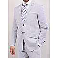Ferrecci Mens 2 button Sand Linen Suit  
