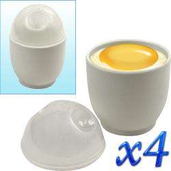 Trademark Home Microwave Egg Cookers (Pack of 4)  