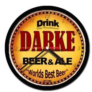  DARKE beer ale wall clock 