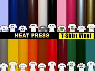 roll 15 Heat Press thermal transfer vinyl Shirt Vinyl  