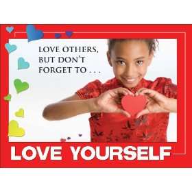  Love Yourself Kids Character Education Classroom Poster 