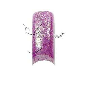  Light Purple Glitter Nail Tips (70 pcs.) Beauty