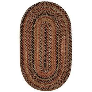  Capel Rugs Homecoming 8 x 11 Oval Chestnut Area Rug