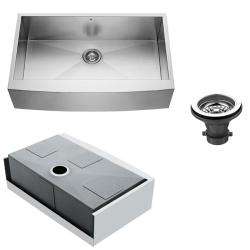   Stainless Steel Kitchen Sink Faucet and Dispenser  