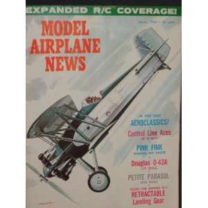  Model Airplane News (March, 1966) Staff Books