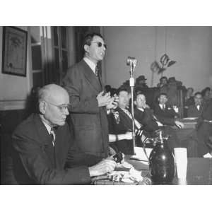  First Assistant George Baldanzi, Addressing the Meeting 