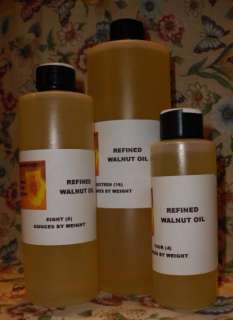 16 oz 100% PURE REFINED WALNUT OIL, LOTION, SOAP MAKING  