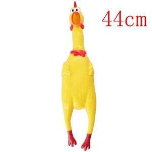   Bigger Squawkin Chicken Shrilling Screaming Toy   Yellow Toys & Games