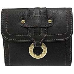 Bally Womens French Leather Wallet  