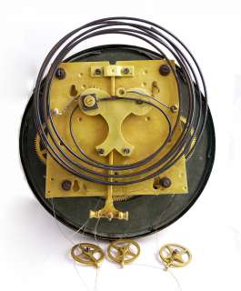 Beautiful, Antique Gustav Becker 3 weight wall clock with Grand 