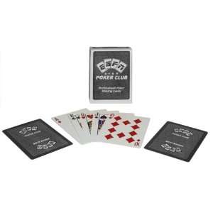 Poker ESPNR Poker Club Black Deck of Playing Cards 