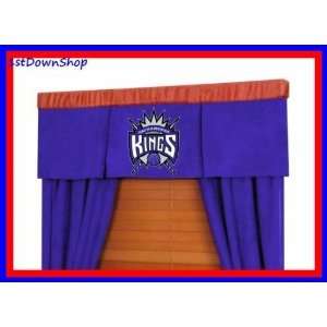   Sacramento Kings MVP Window Treatment Valance Only