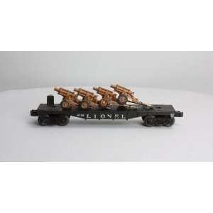 Lionel 6828 Flatcar W/Artillery Guns Toys & Games