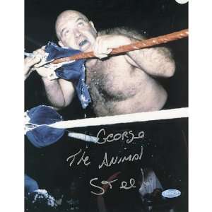  Steiner Sports George The Animal Steele Biting Rope 