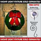 Switchables Stained Glass Night Light Cover   WREATH 78