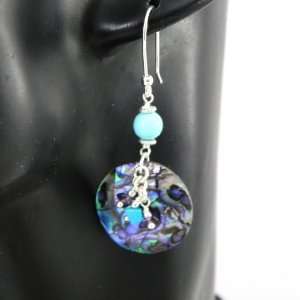  Earrings silver Minéralia turquoise. Jewelry