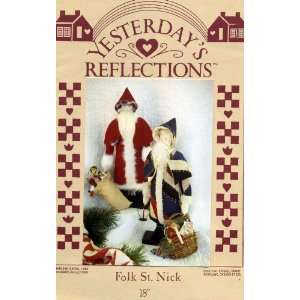  18 Folk St. Nick (Craft Pattern) designer Sharlene Gregg 