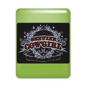  iPad Case Key Lime Genuine Cowgirl Love To Ride 