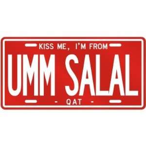   AM FROM UMM SALAL  QATAR LICENSE PLATE SIGN CITY