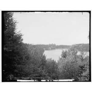Lake Minnewaska,N.Y.,from Millbrook Mountain Road 