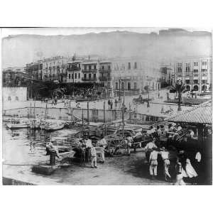  San Juan,Puerto Rico,vicinity,1901 1903,wharf,plaza