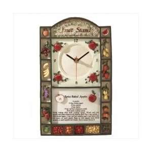  Charming fruit stand wall clock   Style 31178