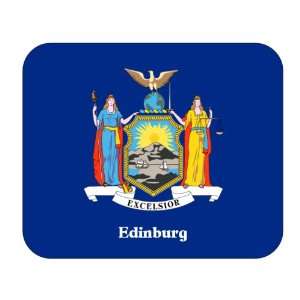  US State Flag   Edinburg, New York (NY) Mouse Pad 