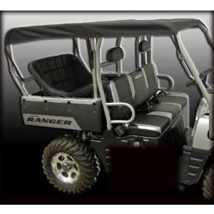 SxS Xtras SXS PRC W No Drill Rear Sport Cage WRINKLE BLACK For 2005 08 