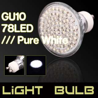 New GU10 20 LED 110V Prue White Light Bulb Lamp FLOOD DIMMABLE  