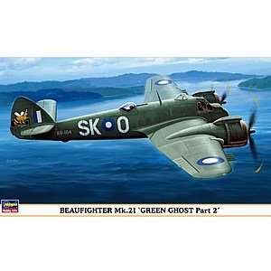    00943 1/72 Beaufighter Mk. 21 Green Ghost Part 2 Ltd Toys & Games